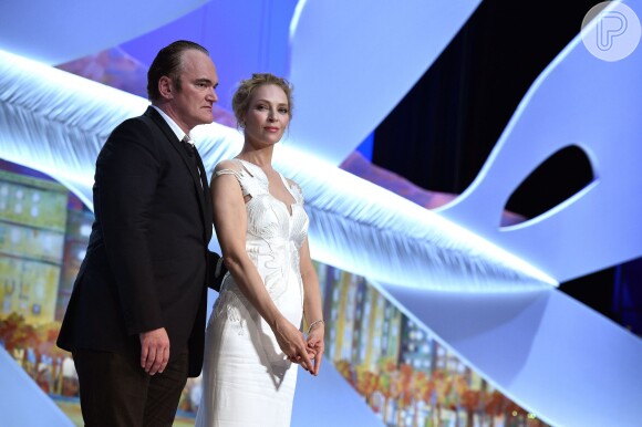 De acordo com uma fonte disse à revista, Quentin Tarantino sempre foi apaixonado pela atriz