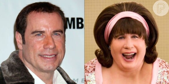 John Travolta no filme 'Hairspray – Em Busca da Fama' se caracterizou de mulher para viver Tracy Tumblad. O mesmo papel encenado por Edson Celulari no espetáculo musical brasileiro