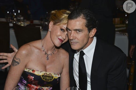 Melanie Griffith e Antonio Banderas se conheceram nos bastidores de 'Quero Dizer Que Te Amo'