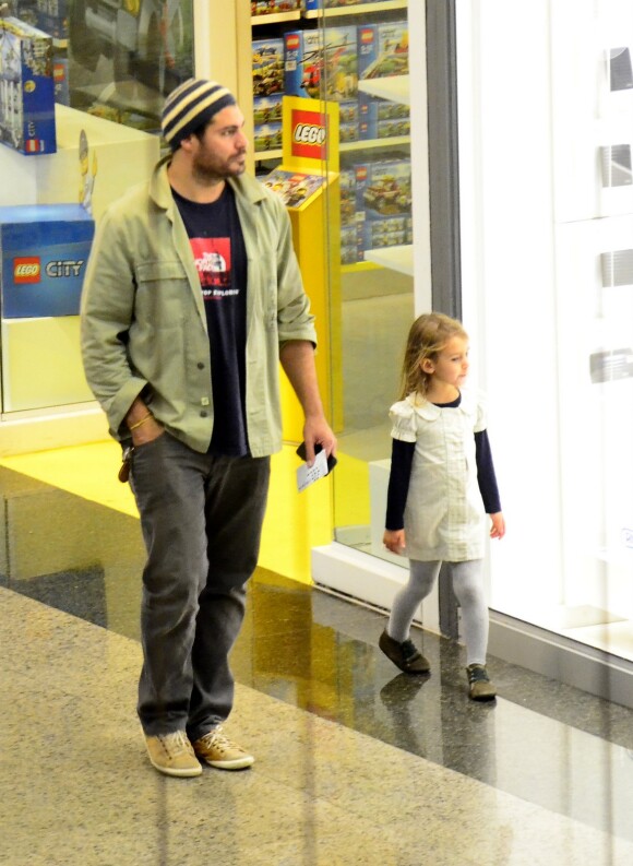 Thiago Lacerda aproveitou para passar um tempo com os filhos Cora, de 4 anos, e Gael, de 6 anos, frutos do casamento com a atriz Vanessa Lóes