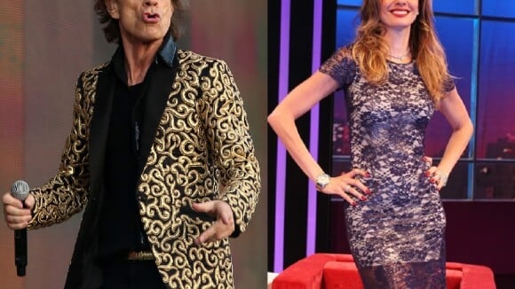 Luciana Gimenez rebate fama de pé-frio de Mick Jagger em Copa: 'Não é azarado'
