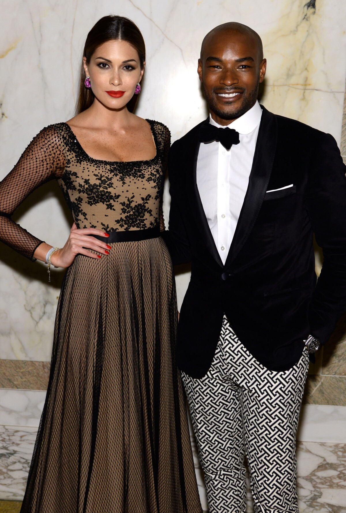 Foto: Gabriela Isler e Tyson Beckford prestigiam o baile de gala AmFar