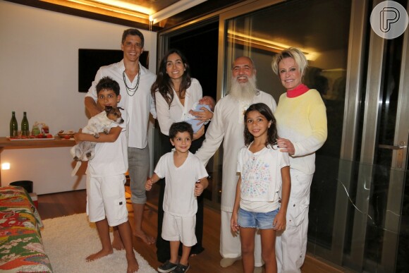 Márcio Garcia é pai de de Pedro, de 10 anos, Nina, de 8, Felipe, de 5, e João, de 3 meses