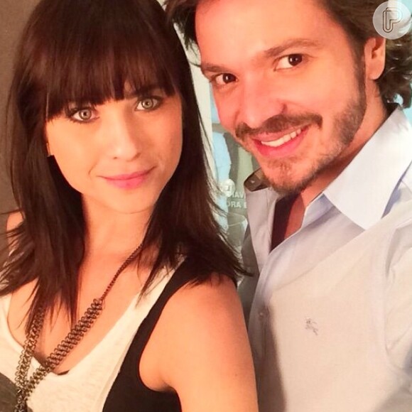 Luiza Valdetaro cortou o cabelo com o hairstylist Thiago Parente