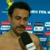 Fred conversa com a imprensa após vitória do Brasil contra Camarões