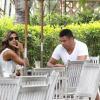 Ronaldo e Paula Morais têm sido vistos com frequência pelas praias e restaurantes do Rio