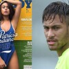 Neymar conseguiu suspender na Justiça a a venda de novos exemplares da revista "Playboy" de junho, que traz Patrícia Jordane na capa. O jogador ficou irritado com o fato da revista ter citado o seu nome na capa