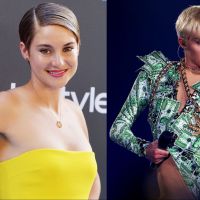 Shailene Woodley defende Miley Cyrus: 'Não é da sua conta o que ela faz'
