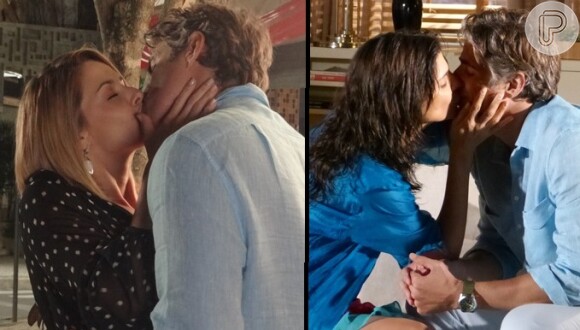 'Em Família': Cadu (Reynaldo Gianecchini) será beijado por Silvia (Bianca Rinaldi) e Verônica (Helena Ranaldi) no capítulo que vai ao ar em 30 de junho de 2014