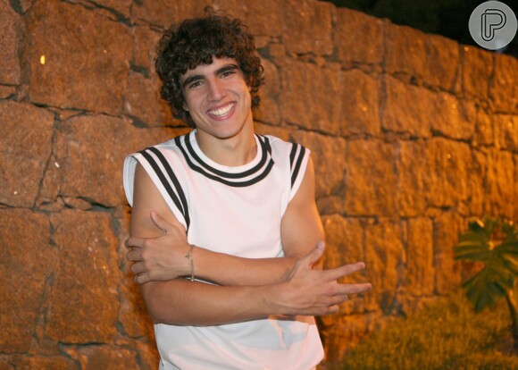 Caio Castro entrou em 'Malhação' ainda no finalzinho de 2007, aos 18 anos