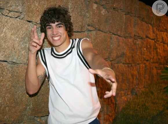 Caio Castro estreou na TV na temporada 2008 de 'Malhação'