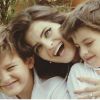 Isabelli Fontana é mãe de Zion, de 10 anos, e Lucas, de 7 anos, frutos de relacionamentos anteriores