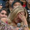 Susana Vieira vai às lágrimas no 'Altas Horas' após ver as cenas