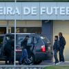 Neymar chegou à Granja Comary na tarde desta quinta-feira, 10 de julho de 2014