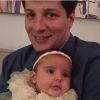 Nivea Stelmann compartilha fotos da filha Bruna, de três meses, em dia de batizado da menina