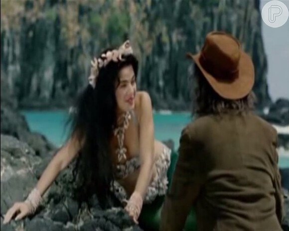 Em 2005, Ana Paula Arósio fez a sereia Esmeraldinha no filme 'O coronel e o Lobisomem'