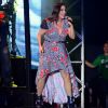 Ivete Sangalo usou vestido quadriculado com botas de caubói em seu show no Arraiá do Galinho, em Salvador, na noite desta sexta-feira, 8 de junho de 2018

