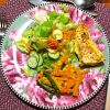 Antes de mostrar o corpo sequinho, Marina Ruy Barbosa compartilhou a foto de um prato colorido, com legumes, verduras e ovo