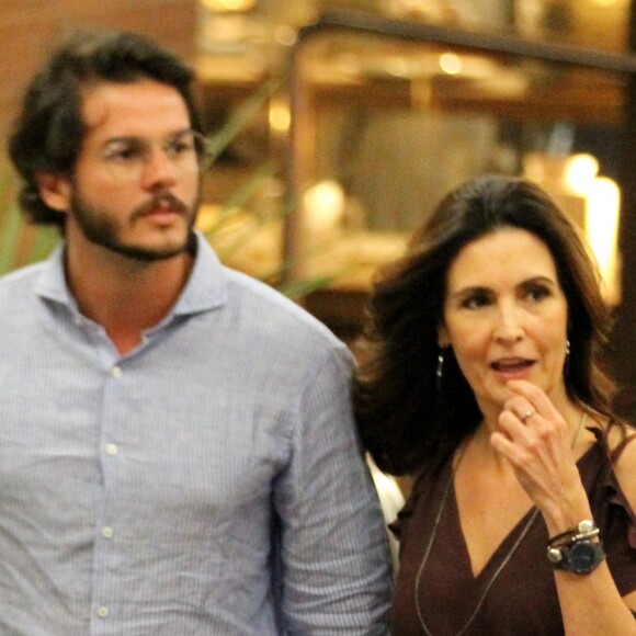 Fátima Bernardes e Túlio Gadêlha foram vistos pela primeira juntos em novembro de 2017