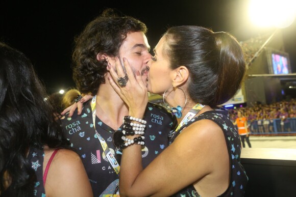 Fátima Bernardes contou ter dado primeiro beijo em Túlio Gadêlha no cinema