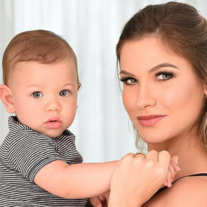 Andressa Suita é casada com o sertanejo Gusttavo Lima, com quem já tem Gabriel