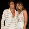 Sasha Meneghel mostrou o namorado, Bruno Montaleone, em sua festa de aniversário no Rio de Janeiro neste sábado, dia 16 de junho de 2018