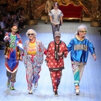 Diversidade na passarela: idosos estrelam desfile da Dolce & Gabbana em Milão