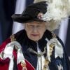 Rainha Elizabeth foi destaque na comemoração anual da Ordem da Jarreteira, na Inglaterra, nesta segunda-feira, 18 de junho de 2018