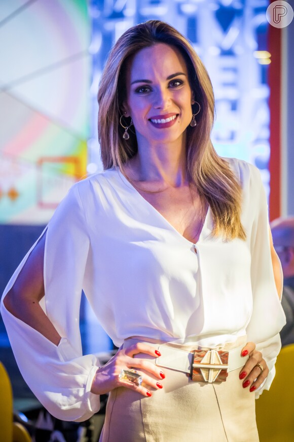 Ana Furtado se emociona com supresa no programa 'Encontro com Fátima Bernardes' nesta segunda-feira, dia 25 de junho de 2018