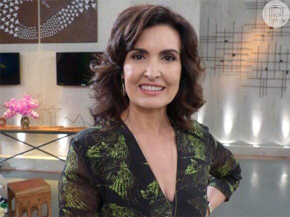Fátima Bernardes está comemorando dois anos à frente do "Encontro", da TV Globo