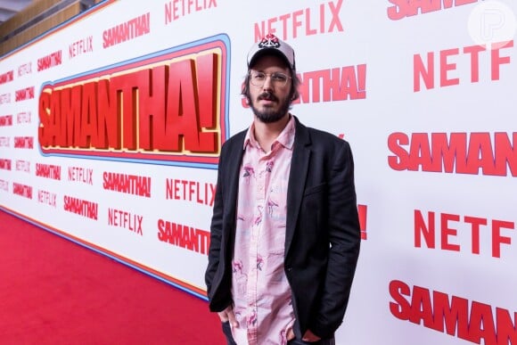 Daniel Furlan na première da série 'Samantha!', da Netflix, no shopping JK Iguatemi, em São Paulo, na noite desta terça-feira, 26 de junho de 2018
