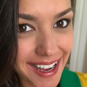 'Bora, Brasil!', escreveu Thais Fersoza em postagem antes do jogo do Brasil contra a Sérvia nesta quarta-feira, dia 27 de junho de 2018