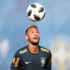 Neymar está treinando para enfrentar o México com a seleção brasileira nesta segunda-feira, dia 2 de julho de 2018