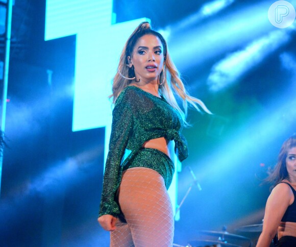 Anitta comemorou sua estreia no Rock in Rio Lisboa em post na web