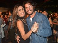 Túlio celebra 8 meses de namoro e Fátima Bernardes se emociona: 'Gol para você'