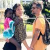 Giovanna Ewbank voltou da viagem à Espanha com Bruno Gagliasso e a filha, Títi