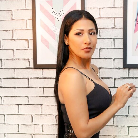 'Bem plena', escreveu Andressa Suita ao comentar a foto de Simaria