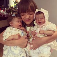 Ticiane Pinheiro mostra filha, Rafa Justus, com bonecas reborn:'Minhas netinhas'