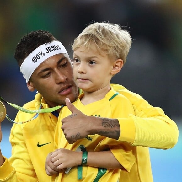 Filho de Neymar e Carol dantas, Davi Lucca comemorou 7 anos de idade neste domingo, 22 de julho de 2018