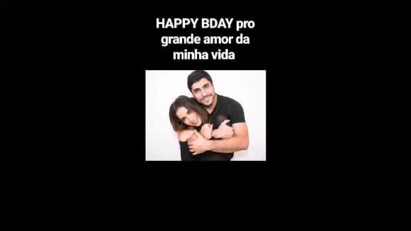 Anitta homenageou o marido, Thiago Magalhães, que faz aniversário nesta sexta-feira, 27 de julho de 2018