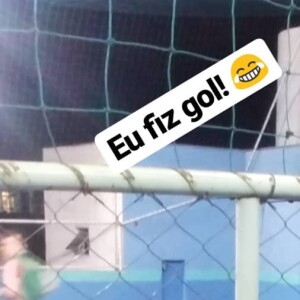 Lulu Santos comemorou jogo de namorado, Clebson Teixeira