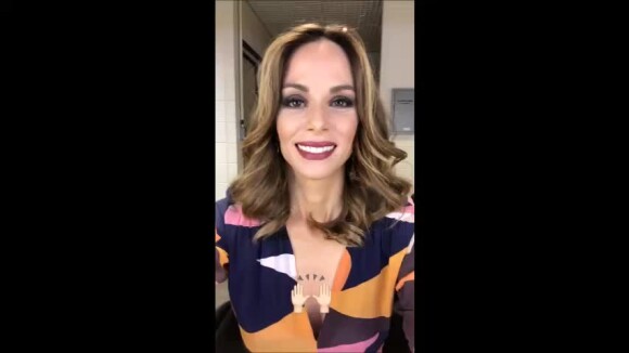Em luta contra o câncer, Ana Furtado destacou superação no trabalho em vídeo publicado no Instagram nesta quarta-feira, 1 de agosto de 2018