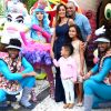Luciele Di Camargo e Denílson celebraram aniversário de 8 anos da filha Maria Eduarda 