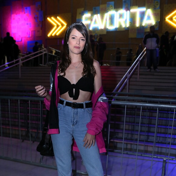 Agatha Moreira esteve na festa da promoter Carol Sampaio nesta sexta-feira, 10 de agosto de 2018