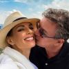 Ana Furtado ganha apoio do marido, Boninho, em viagem para tratamento contra o câncer: 'Meu supercompanheiro'