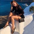 Marina Ruy Barbosa usou bolsa  Maison Goyard  em viagem à Grécia