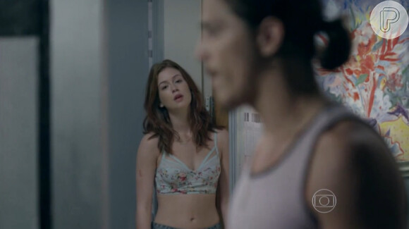 Marina Ruy Barbosa aparece com o corpo sequinho na novela das nove