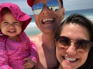 Melinda incentiva pai, Michel Teló, em brinquedo: 'Você consegue, neném'. Vídeo!