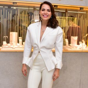 Leticia Colin faz presença em lançamento da linha de jóias Júlio Okubo, no Shopping Iguatemi, em São Paulo, na noite desta quarta-feira, 22 de agosto de 2018