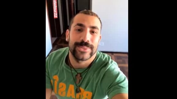 O ex-BBB Kaysar mostrou o apartamento que alugou para trazer a família síria ao Brasil em seu Instagram